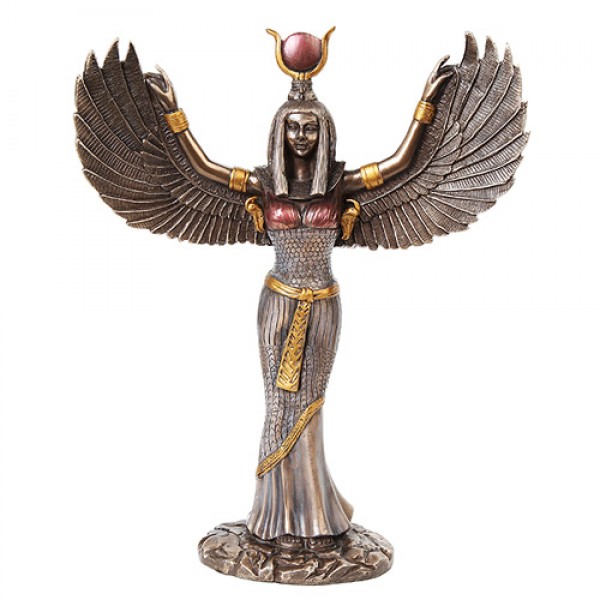 Silver Isis Statue