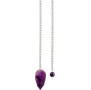 Faceted Amethyst Pendulum Faceted Amethyst Pendulum