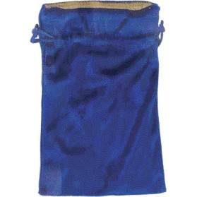 Sac de tarot : Bleu, or bordée Sac de tarot : Bleu, or bordée