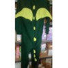 Child Sized Green Dragon Kigurumi Costume Pajamas