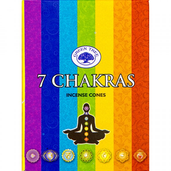 Seven Chakras Cone Incense