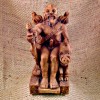 Statue assise de Freyr Statue assise de Freyr