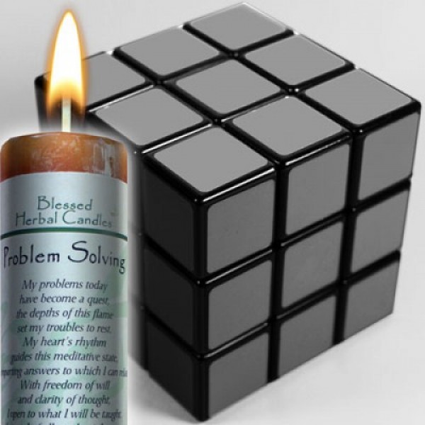 Blessed Herbal Candle - Problem Solving