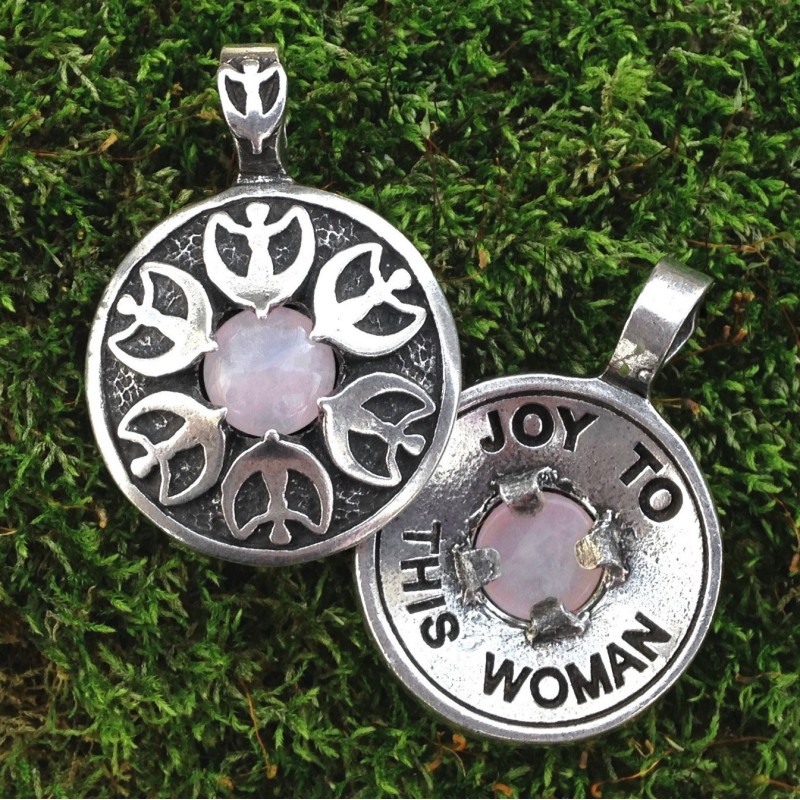 Avalon bénédiction pendentif : Joie à cette femme Avalon bénédiction pendentif : Joie à cette femme