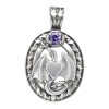 Dragon Treasure Pendant: Amethyst Dragon Treasure Pendant: Amethyst