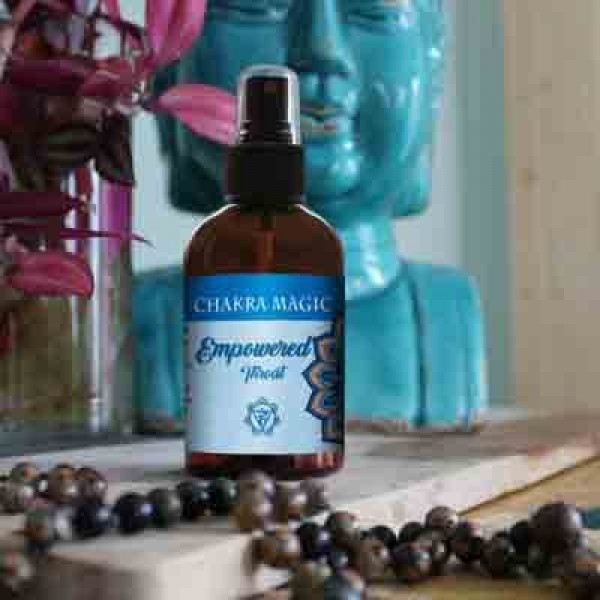 Spray magique de chakra - Chakra de la gorge