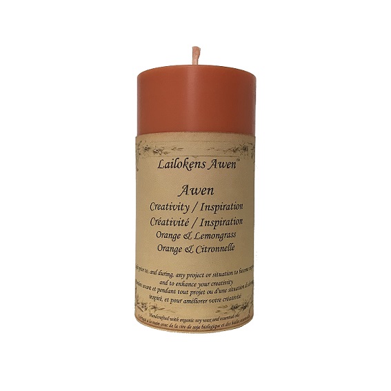 Bougie de rituel de soja: créativité et inspiration Bougie de soja de Spell : Créativité & Inspiration