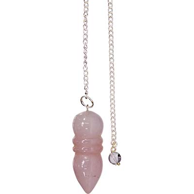Pendule en Quartz rose, traditionnel Pendule en Quartz rose, traditionnel