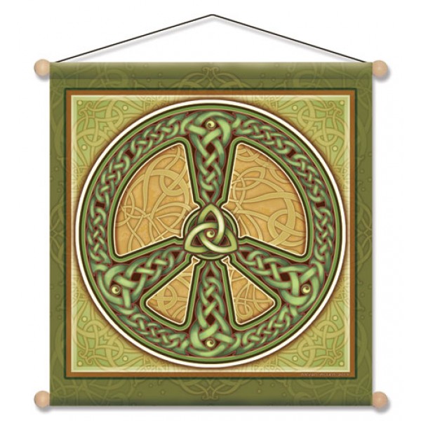 Bannière de méditation : Paix celtique