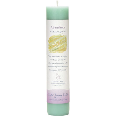 Crystal Journey Candle: Abundance Crystal Journey Candle: Abundance