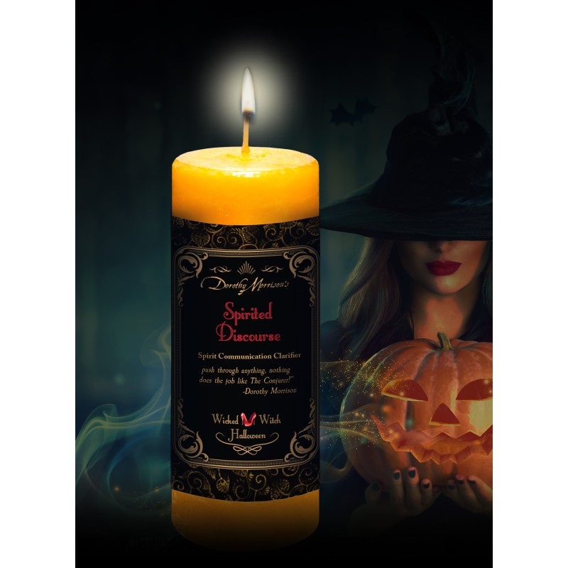 Spirited Discourse Pillar Candle Spirited Discourse Pillar Candle