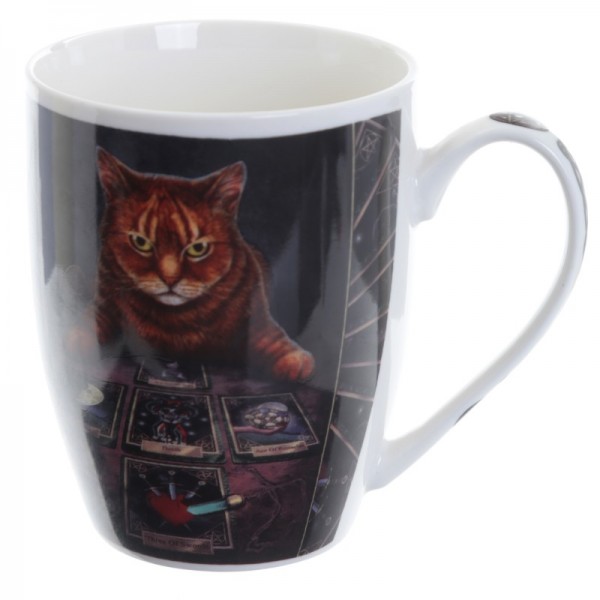 Art Mug - Tarot Reader Cat - Lisa Parker