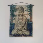 Garden Buddha Wall Hanging Tapestry