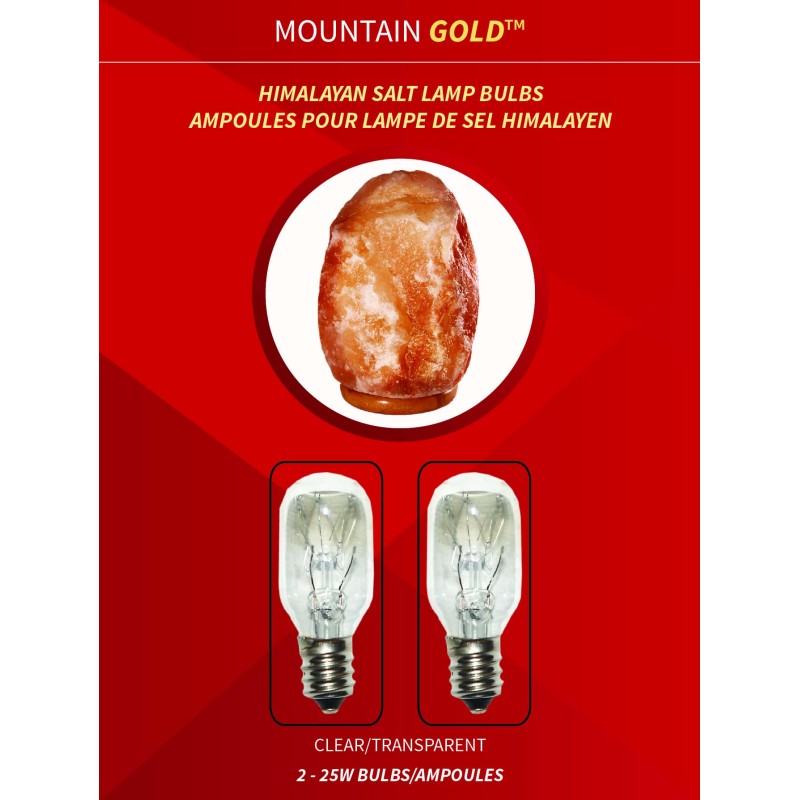 Ampoule de rechange pour les lampes de sel - Clear Ampoule de rechange pour les lampes de sel - Clear