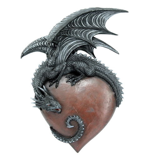 Tenture murale de dragon Heart Tenture murale de dragon Heart