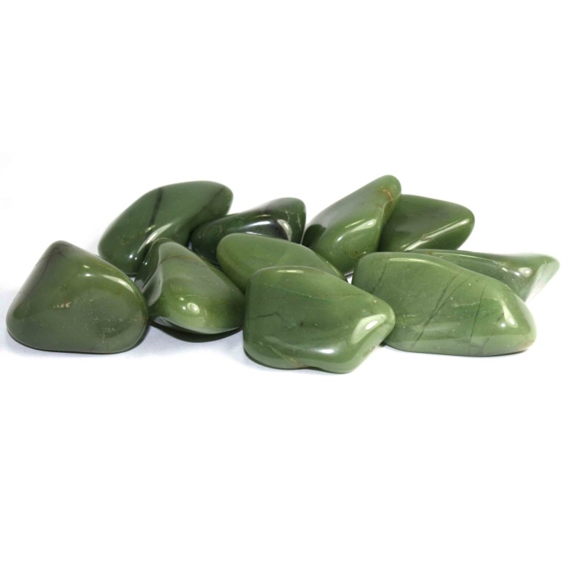 Chert Stone, Tumbled (Green) Chert Stone, Tumbled (Green)