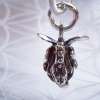 Dragon With Onyx Sphere Pendant