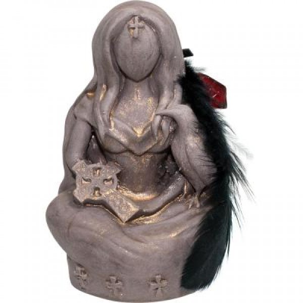 Raven Goddess Morrigan Statue