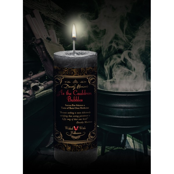 As The Cauldron Bubbles - Pillar Candle