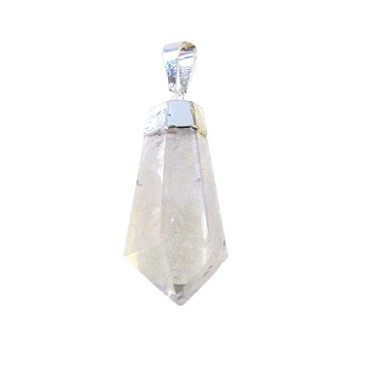 Pendentif point de quartz Pendentif point de quartz