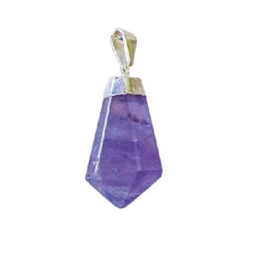 Amethyst Polished Point Pendant