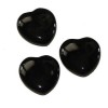 Obsidienne noire bijou coeur Obsidienne noire bijou coeur