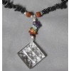 Collier de quartz neuf pyramide Collier de quartz neuf pyramide