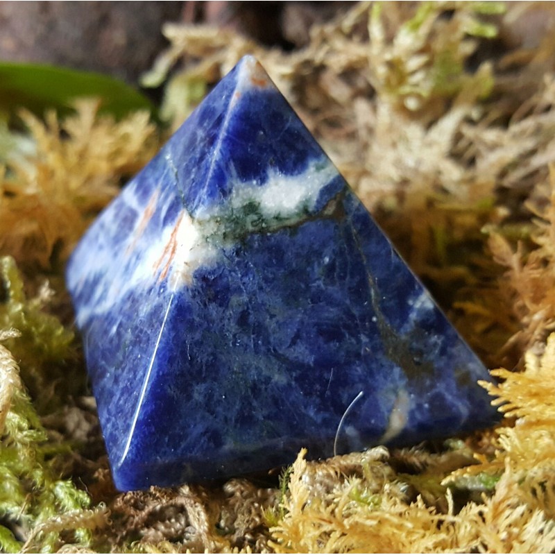 Sodalite Pyramid Sodalite Pyramid
