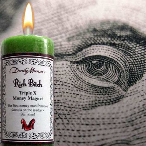 Méchant sorcière Mojo bougie: riche B * tch Méchant sorcière Mojo bougie: riche B * tch