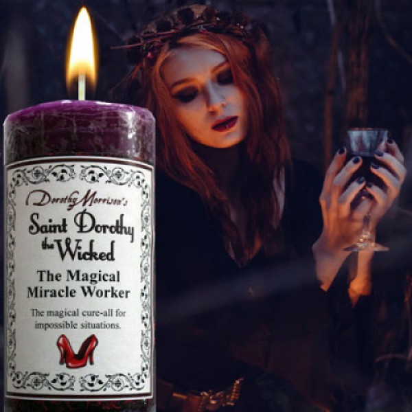 Wicked Witch Mojo Candle: St. Dorothy the Miracle Worker