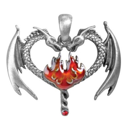 Double pendentif de feu de Dragon Double pendentif de feu de Dragon
