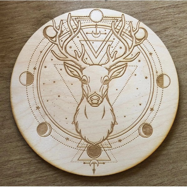 Crystal Grid: Deer Totem