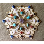 Crystal Grid: Flower Of Life Lotus