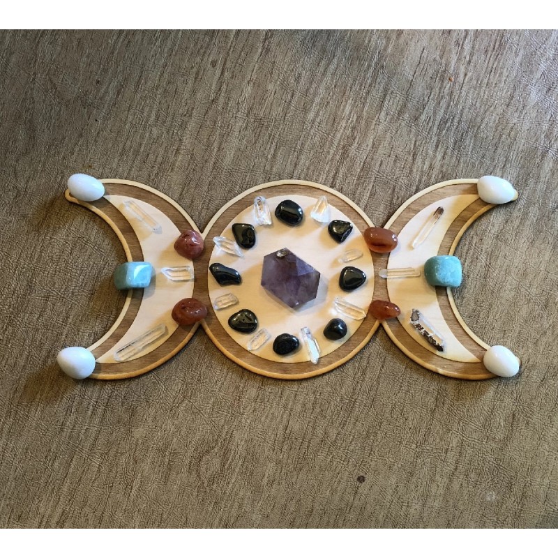 Crystal Grid: Triple Moon Crystal Grid: Triple Moon