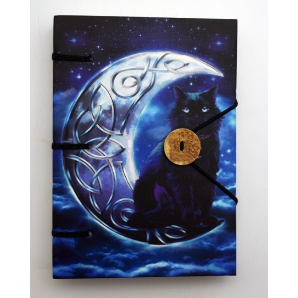 Celtic Moon Cat Journal