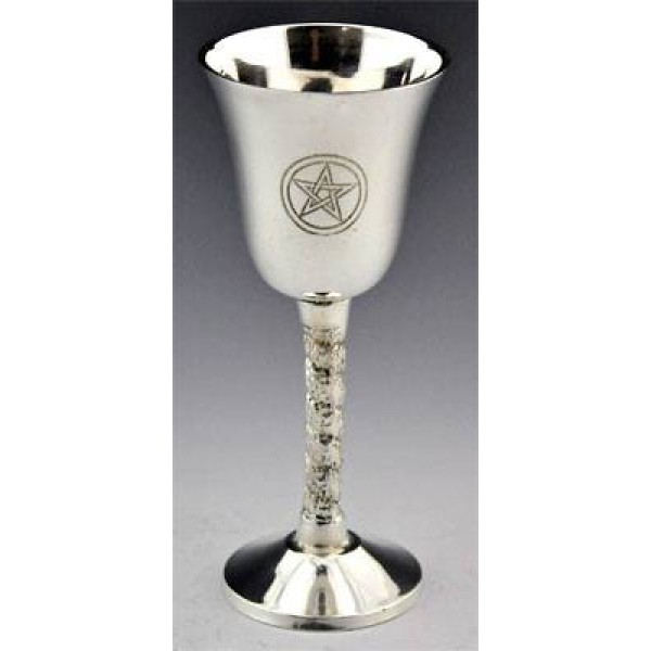 Pentacle Chalice, Silver Plated 5