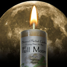 Tirage vers le bas de la bougie de la lune : pleine lune Tirage vers le bas de la bougie de la lune : pleine lune