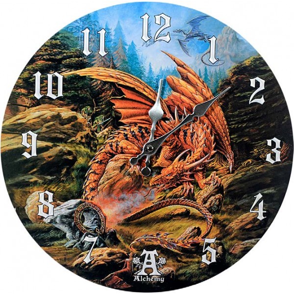 Wall Clock: Dragon Of Runering