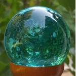 Crystal Ball, Aqua, 50mm