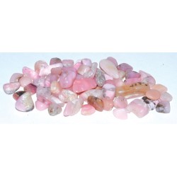 Pink Opal Chip Stones, 1 oz