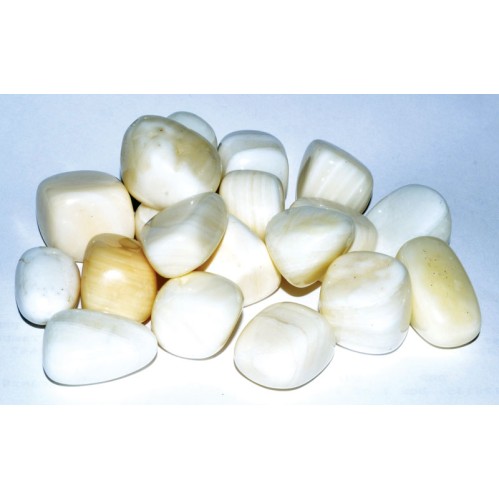 Calcite à rayures blanches, tumbled Calcite à rayures blanches, tumbled