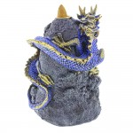 Blue Crystal Dragon Incense Burner