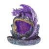 Brûleur d’encens pourpre Geode Dragon Brûleur d’encens pourpre Geode Dragon