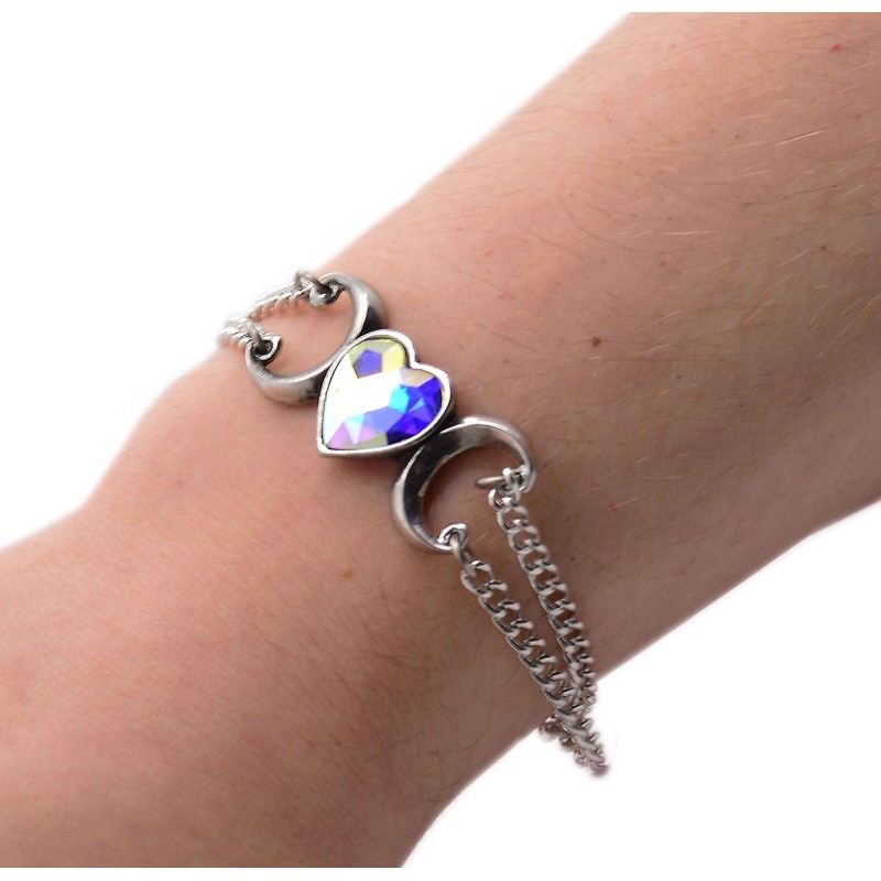 Bracelet Triple Moon Heart Bracelet Triple Moon Heart