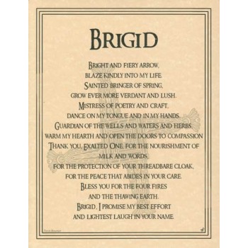 Affiche l'autel: Caim de Brigit Affiche l'autel: Caim de Brigit