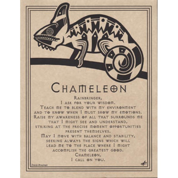 Altar Poster: Chameleon