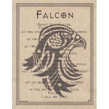 Altar Poster: Falcon Prayer