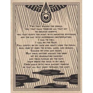 Altar Poster: Rain Prayer Altar Poster: Rain Prayer