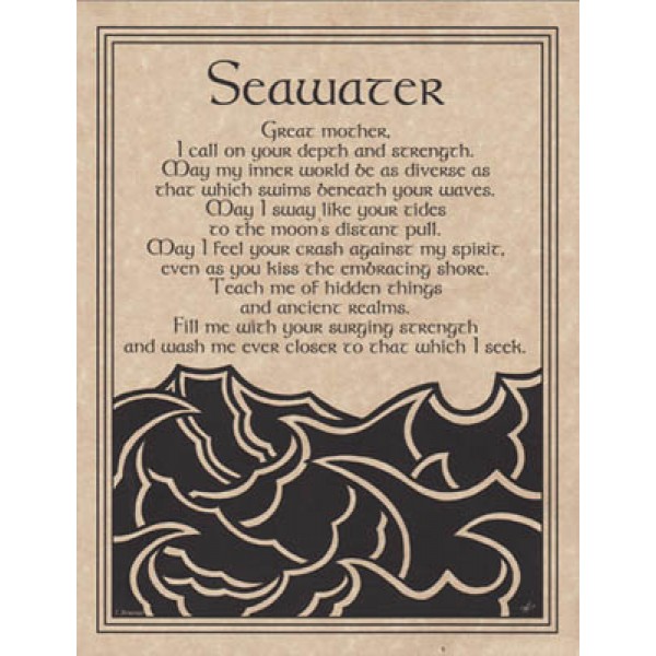 Altar Poster: Seawater Prayer