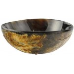 Offering Bowl, Carved Buffalo Horn